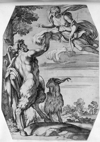 Diana mit Pan