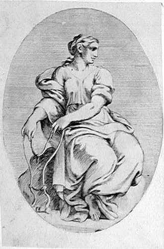 Allegorische Darstellung - Mäßigkeit - Temperantia