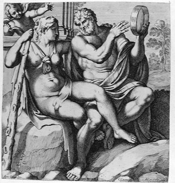 Herakles und Omphale