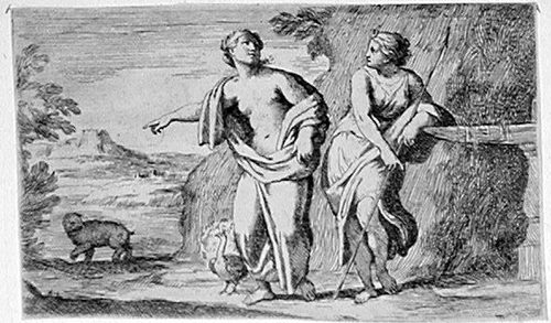 Juno, Diana und Kallisto, in den Bären verwandelt