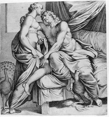 Jupiter und Juno