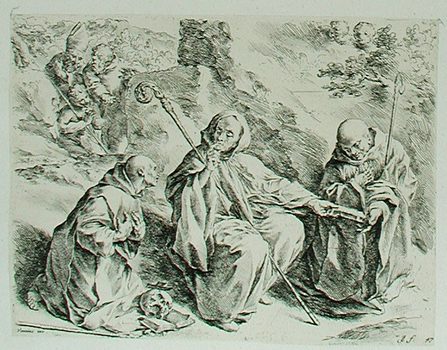 Vier Kirchenväter (?)