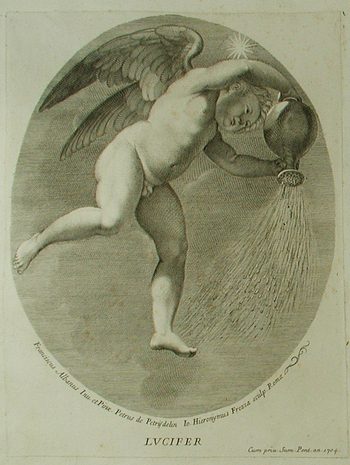 Allegorische Darstellung - Luzifer - Morgenstern