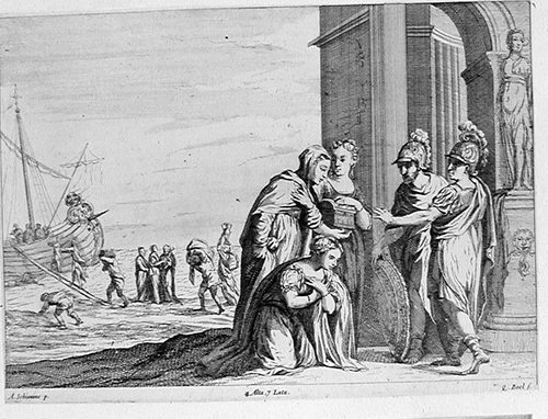 Allegorische Darstellung -Charitas - Nächstenliebe