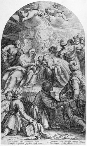 Der tote Christus, von Engeln beweint