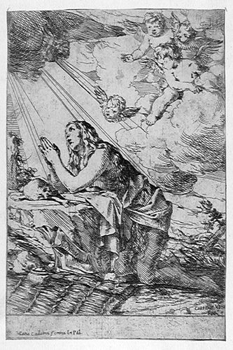 Allegorische Darstellung der Vier Elemente - Feuer