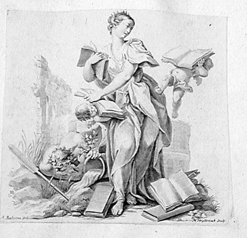Bacchus mit Amoretten