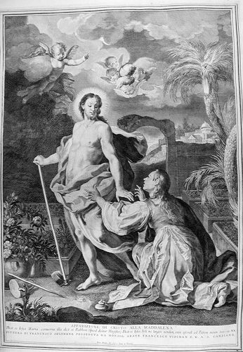 Christus als Gärtner mit Maria Magdalena - Noli me tangere