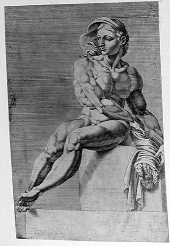 Nackter Jüngling  - "Ignudo"