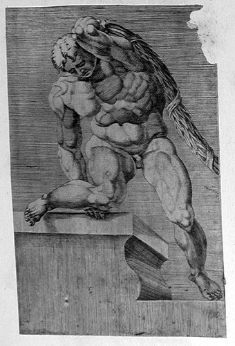 Nackter Jüngling  - "Ignudo"