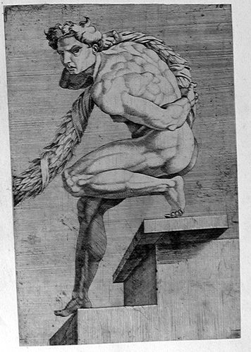 Nackter Jüngling  - "Ignudo"