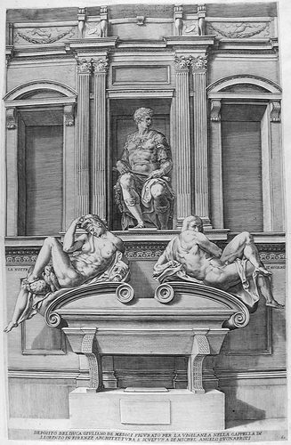 Grabmal von Giuliano de´ Medici in S. Lorenzo in Florenz