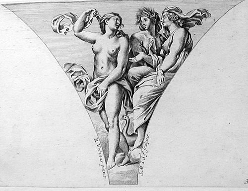 Venus sucht Rat bei Juno und Ceres
