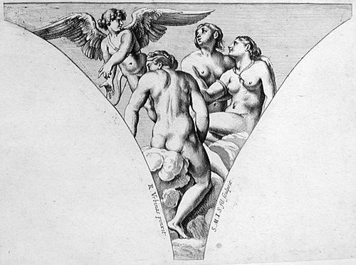 Amor und die drei Grazien