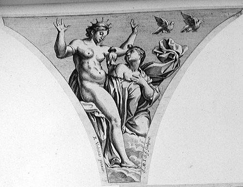 Psyche bringt Venus die Büchse der Proserpina