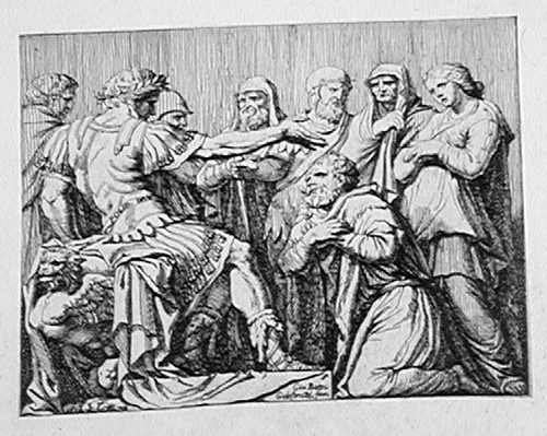 Alexander der Große und die Familie von Darius