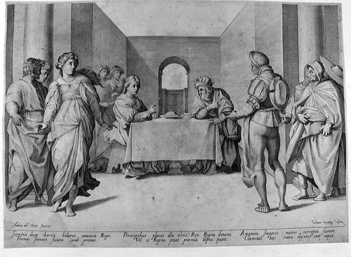 Hl. Johannes der Täufer vor Herodes