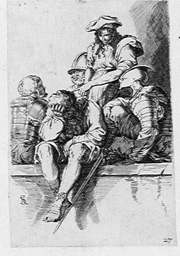 Fünf Soldaten