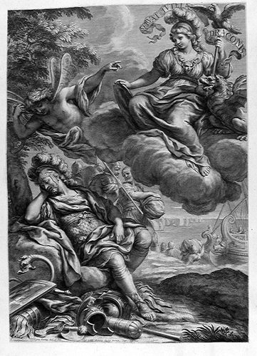 Titelblatt  - Predigt von Hll. Petrus und Paulus >>PREDICHE Dette nel Palazzo Apostolico da GIO. PAOLO OLIVA della Compagnia di GIESV e dedicate ad ALESSANDRO VII. PONTEFICE MASSIMO<<