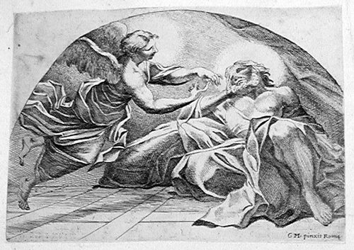 Christus mit Hl. Kajetan von Thiene
