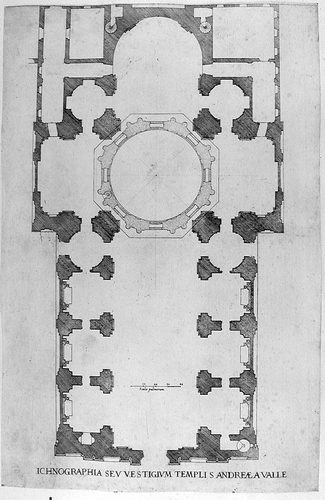 San Andrea della Valle - Grundriß