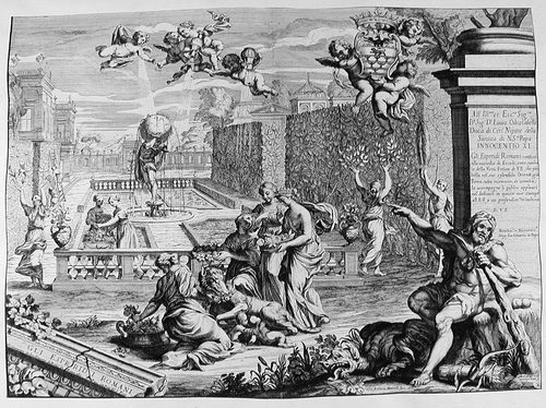 Giardini Vaticani in Rom