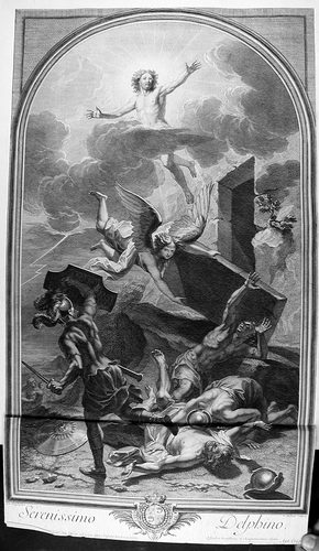 Apollo und Daphne, in einen Lorbeerbaum verwandelt
