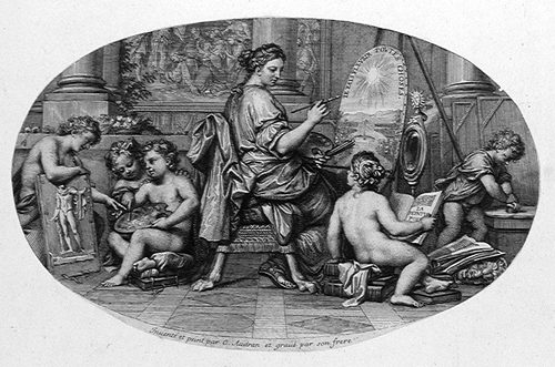 TITEL Allegorische Darstellung - ?