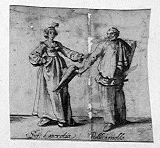 Lucretia und Pulliciniello