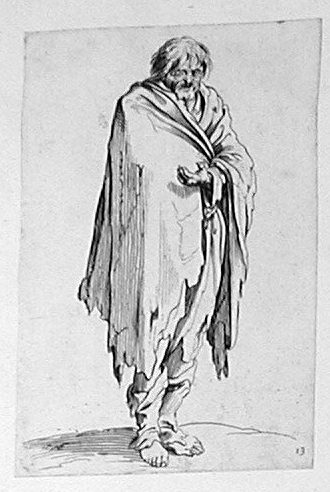 Der barfüssige Bettler