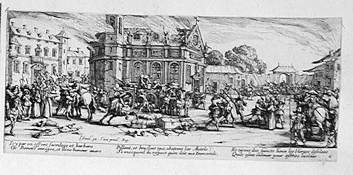 Die Zerstörung eines Klosters