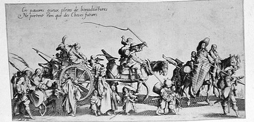 Die Zigeuner unterwegs
