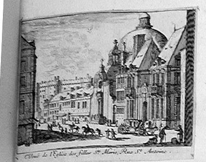 Eglise des filles S. Marie in Paris