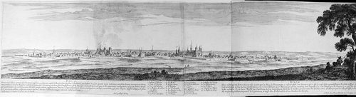 Angers - Blick auf die Stadt