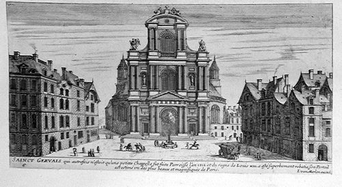 Eglise St-Gervais in Paris