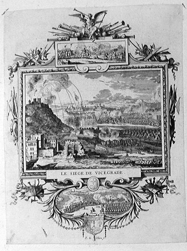 Eroberung  von Pest durch Truppen von Herzog Karl V. Leopold von Lothringen (1686)