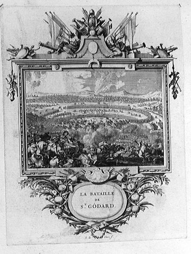 Durchzug der französischen Truppen über Schwarzwald (Schlacht bei Höchstadt 1704)